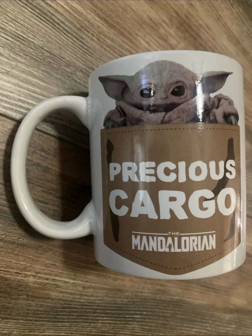 Star Wars Mandolorain Baby Yoda Grogu Precious Cargo Coffee Mug